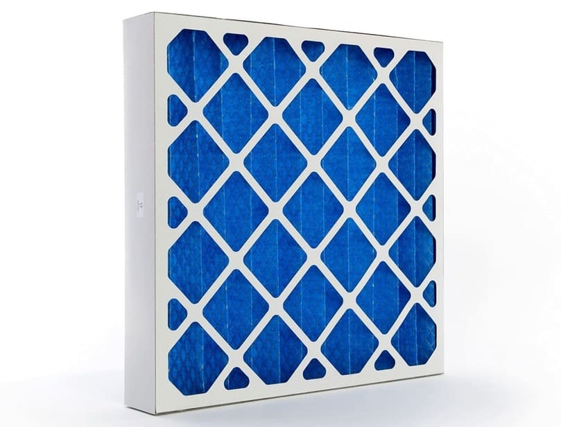 Panel air filter